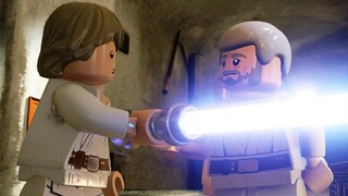 LEGO Star Wars: The Skywalker Saga - Luke Gets His Father Lightsaber Scene (Lego Star Wars 2022)