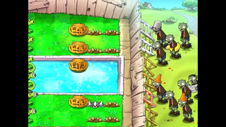 Plants vs  Zombies - SURVIVAL Pool