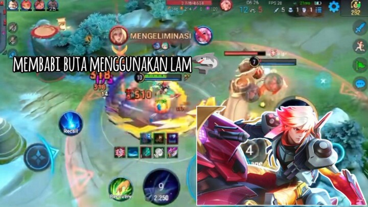 Sat set lam build  Tank membabi buta 🥶