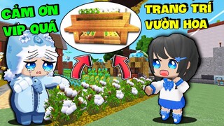 MẶP DORAM TẶNG MEOWPEO ''TRANG TRÍ VƯỜN HOA''TRONG THẾ GIỚI MỚI SIÊU VIP MINI WORLD