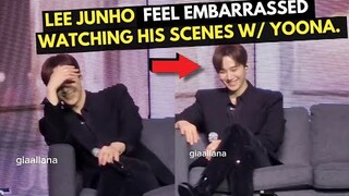 Lee Junho feel embarrassed watching his scenes with I'm Yoona