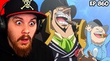 One Piece Episode 860 REACTION | A Man's Way of Life! Bege and Luffy's Determination as Captains!
