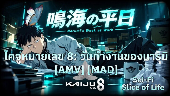 ไคจูหมายเลข 8: วันทำงานของนารุมิ - Kaijuu 8-gou: Narumi no Heijitsu (Work Song) [AMV] [MAD]