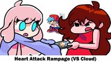 Heart Attack Rampage VS Cloud | Friday Night Funkin'