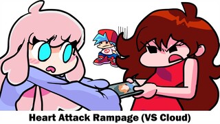 Heart Attack Rampage VS Cloud | Friday Night Funkin'