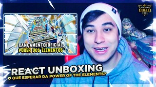 Yu-Gi-Oh! (React) Unboxing Power Of The Elements {POTE} - Conversando Sobre A Box + O Que Esperar?