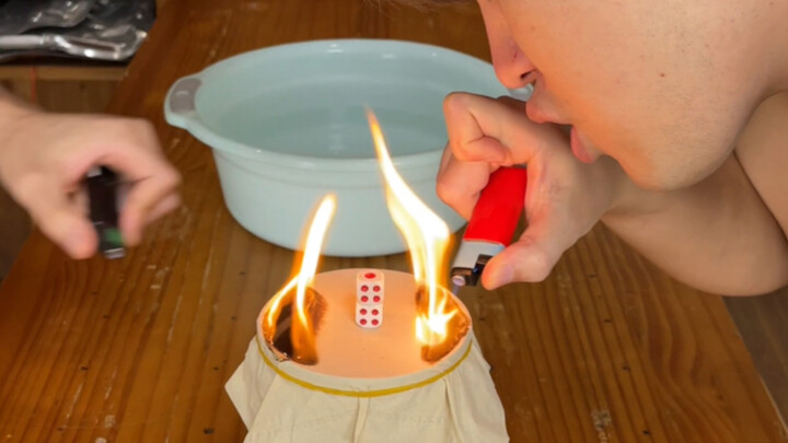 Hurry up and get your friends to watch the dice-burning challenge!