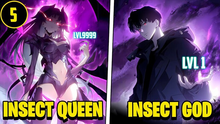 (5)He Gained The Divine Class Of Insects God & Became The Overlord of Calamity Insects |Manhwa Recap