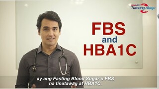 Tamang Alaga Lab Notes – FBS o Fasting Blood Sugar