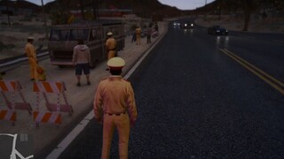 GTA 5 Lập Chốt Kiểm Tra Tổ Công Tác Cảnh Sát 141 Bắt Giữ Thanh Niên Tàng Trữ Vũ