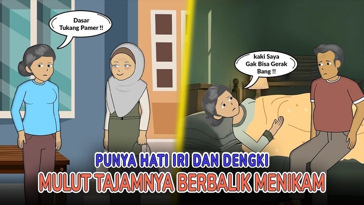 Mulut Tajamnya Berbalik Menikam, Mendadak Sakit Misterius  Drama Animasi