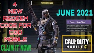 *June 2021* Call Of Duty Mobile New Redeem Code | Cod Mobile Redeem Code Garena