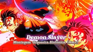 Epic Momen🔥Tanjiro Vs Hatengu「Amv」 Demon Slayer