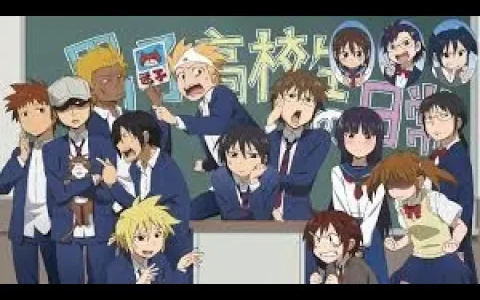 【AMV】Danshi Koukousei no Nichijou เพลง เพื่อน