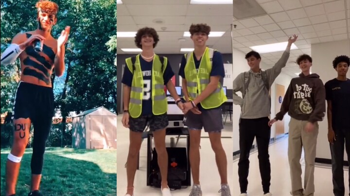 活泼可爱的男高中生跳舞～为什么他们的腿都那么细！