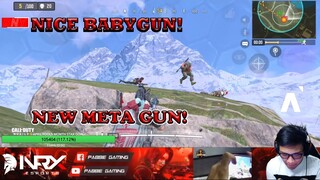 NEW META GUN | NICE BABY GUN | OWNED ALL SQUADS IN RG | NRX ESPORTS | NRX 420 | CODM | GARENA