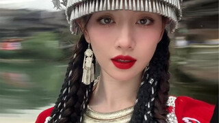 According to our Miao customs, you should come back to the village with me.