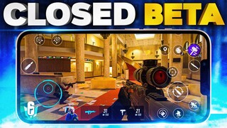 NEW* RAINBOW SIX MOBILE CLOSED BETA GAMEPLAY HIGHLIGHTS