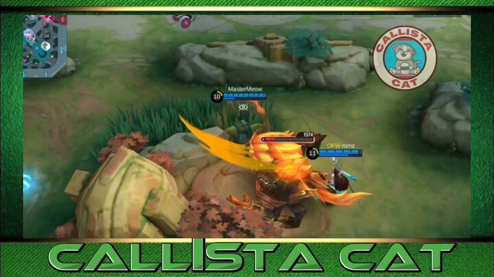 Akai Gameplay || Tank na may Damage || Callista Cat #mlbb #mobilelegends #viral