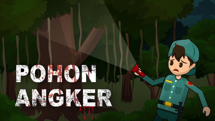 Pohon Angker - Kartun Lucu Encip Pocil - Animasi Horor Lucu Indonesia