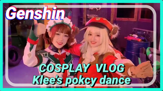 [Genshin Impact COSPLAY VLOG] Klee's pokcy dance