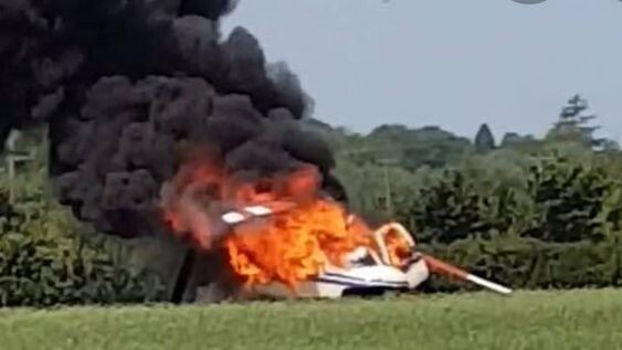 helicopter crash🚁🚁💥💥