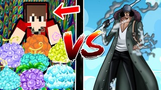 เปิดลักกี้บล้อกวันพีช!! สู้กับ อดีตพลเรือเอก อาโอคิยิ!? (Minecraft Onepiece Luckyblock)