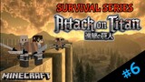 Survival Series Attack On Titan Part 6 - Kita Membangun Tembok Besar Untuk Melindungi Desa