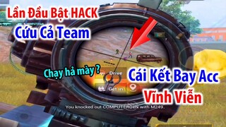 RinRin Bật HACK Để Cứu Cả Team. Sấy M249 x6 Không Giật Và Cái Kết Bay Acc 10 Năm ? | PUBG Mobile