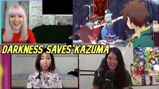 Darkness Saves Kazuma | Konosuba - Reaction Mashup