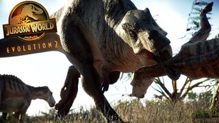 Acrocanthosaurus HUNTS Maiasaurus - Life in the Cretaceous || Jurassic World Evolution 2 🦖 [4K] 🦖