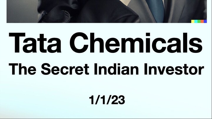 Stock Ideas #2 - Tata Chemicals