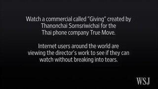 Thai ads(I'm not crying you are)