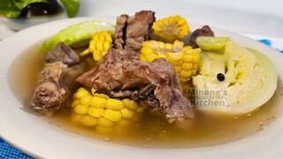 NILAGANG BUTO BUTO NG BABOY | Nilagang Baboy | PORK  Nilaga Recipe | EASY FILIPINO Recipe