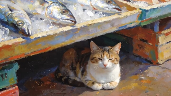 What If a Cat Girl Lived in Renoir’s World?