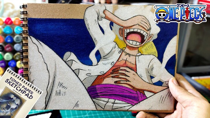Coloring Luffy Gear 5 | One Piece #gear5