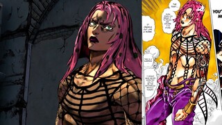 Diavolo All Manga References - Jojo's Bizarre Adventure All Star Battle R