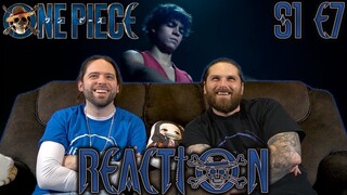 POOR NAMI!! | One Piece Season 1 Episode 7 REACTION!! "The Girl With the Sawfish Tattoo" | Netflix
