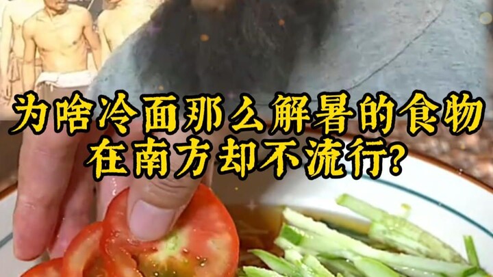 Mengapa makanan yang sangat menyegarkan seperti mie dingin justru kurang populer di wilayah selatan?