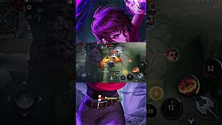 Di emotin Lesley, auto kebuka segel francosin gua 😎 #mlbb #shorts #mobilelegend