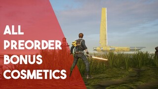 Star Wars Jedi Fallen Order All Pre Order Bonus