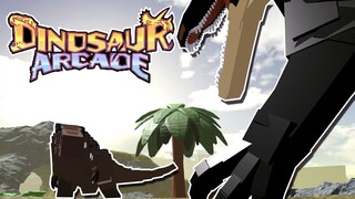 THE FIRST SPINOSAURID IIN DINOSAUR ARCADE!?? |  Roblox Dinosaur Arcade