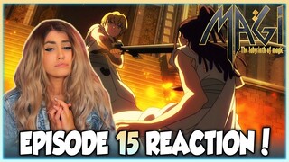 THIS IS HEARTBREAKING!! WHY CASSIM?! | Magi Episode 15 Reaction + Review!