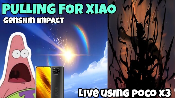 LETS GET XIAO! Poco x3 in Genshin impact!