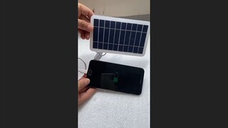 Portable Solar Panel 5V 2W Solar Plate with USB Safe Charge Stabilize Battery Ch