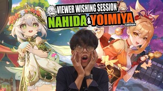 Nahida & Yoimiya Rolling Session