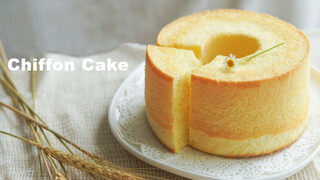 Making chiffon cake