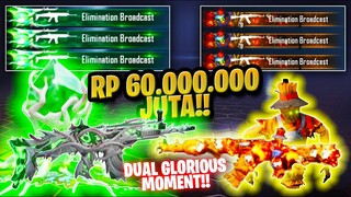 BANGALEX PAKE 2 SENJATA GLORIOUS MOMENT! RUBAH MUSUH JADI DIAMOND! - PUBG MOBILE
