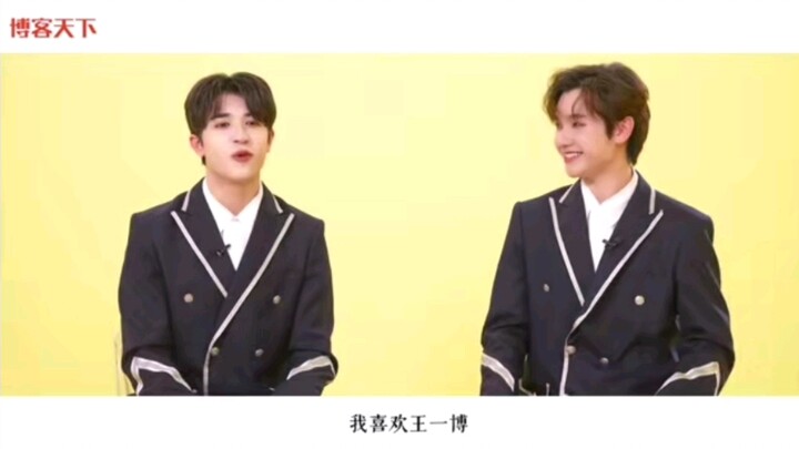 Yin Haoyu dari Produce Camp INTO1 menyukai Wang Yibo!