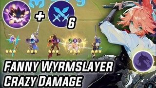 Tharz Skill 3 FANNY Wyrmslayer NEW UPDATE 2023 | Combo Terkuat Magic Chess Mobile Legends